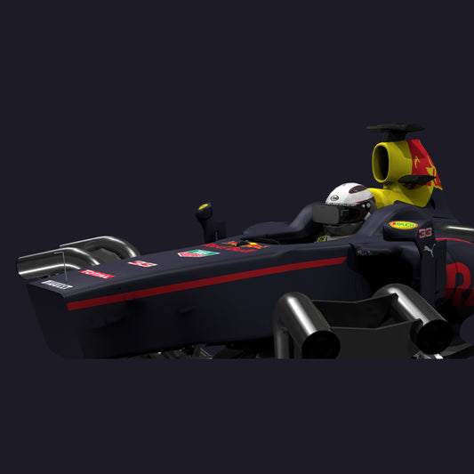 Cesys Full Motion Hexatech Formula Style Racing Simulator