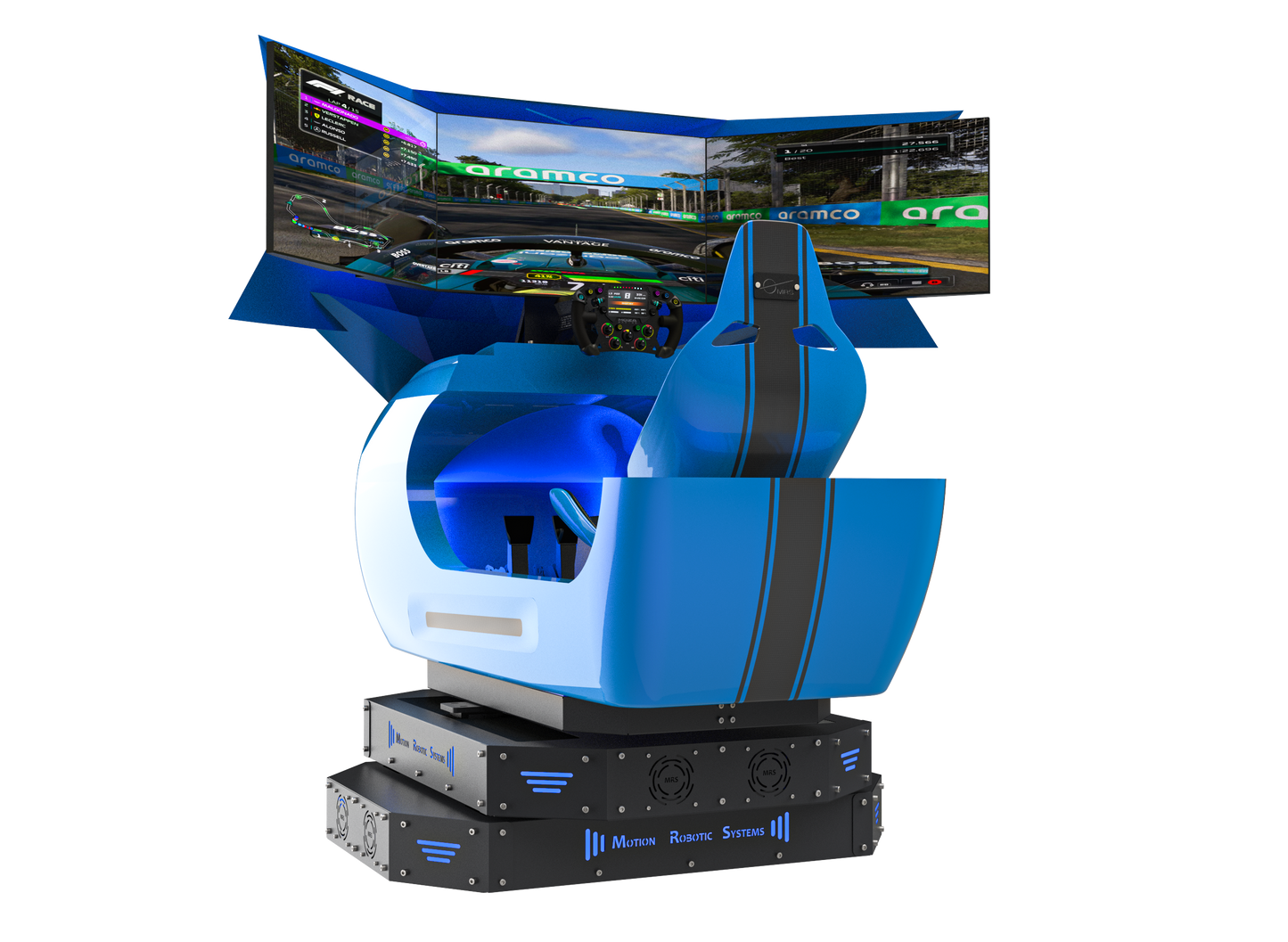MRS Neodrive 2M02 | 38cm XY Motion | 9Nm Wheel | Triple 27" | 250kg