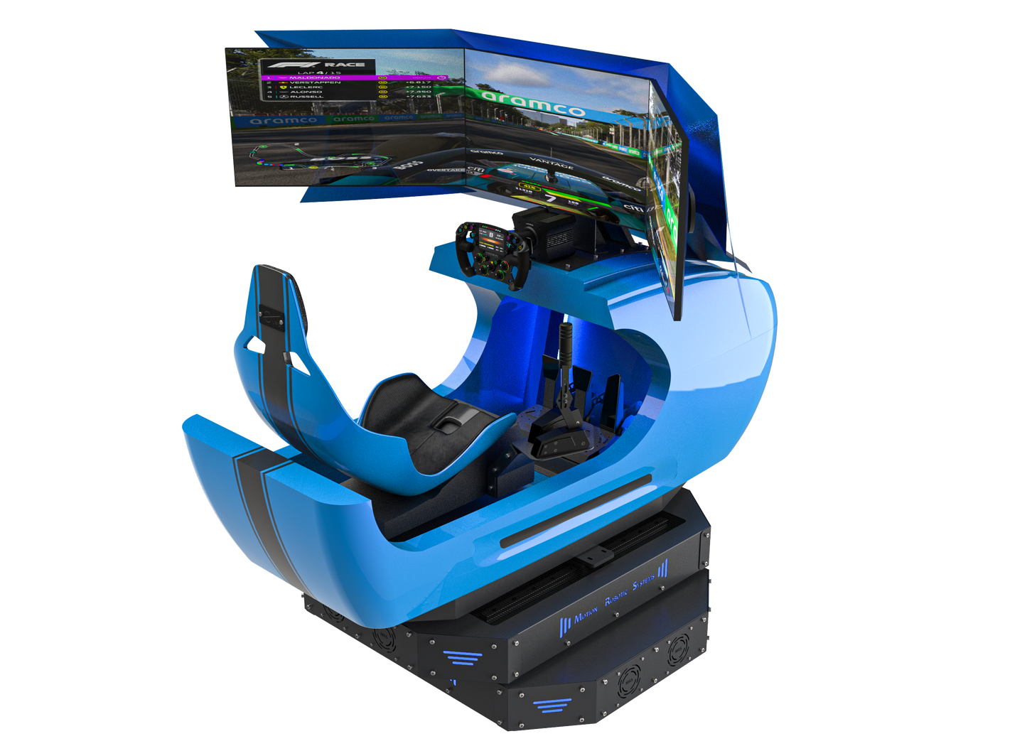 MRS Neodrive 2M02 | 38cm XY Motion | 9Nm Wheel | Triple 27" | 250kg