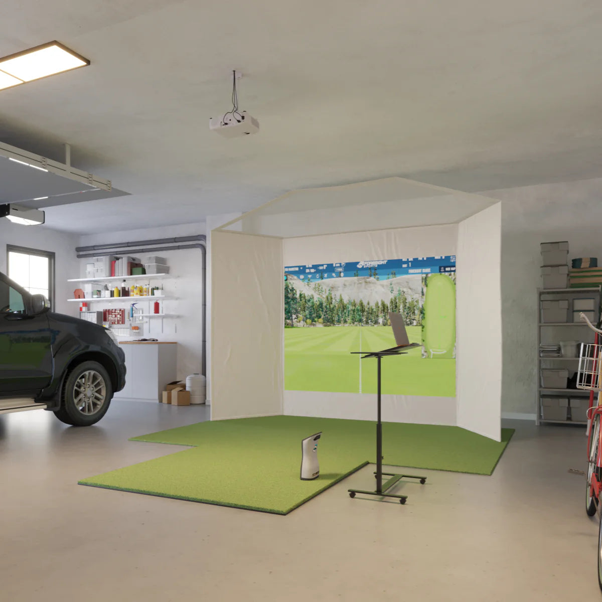 Foresight Sports GCQuad Retractable Golf Simulator