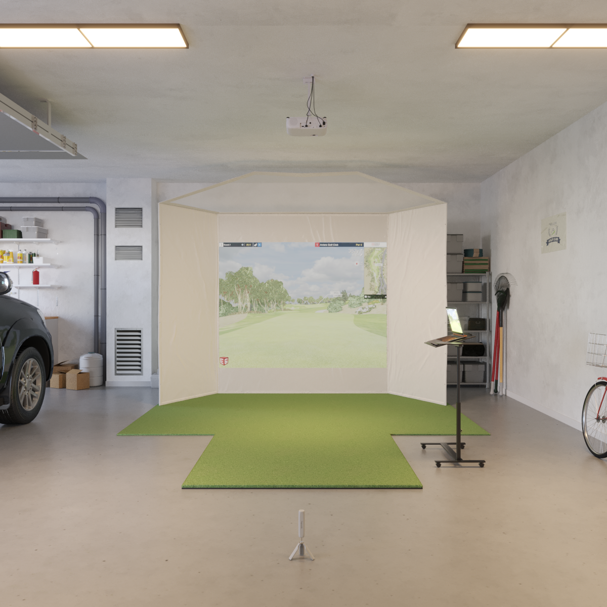 Rapsodo MLM2PRO Retractable Golf Simulator