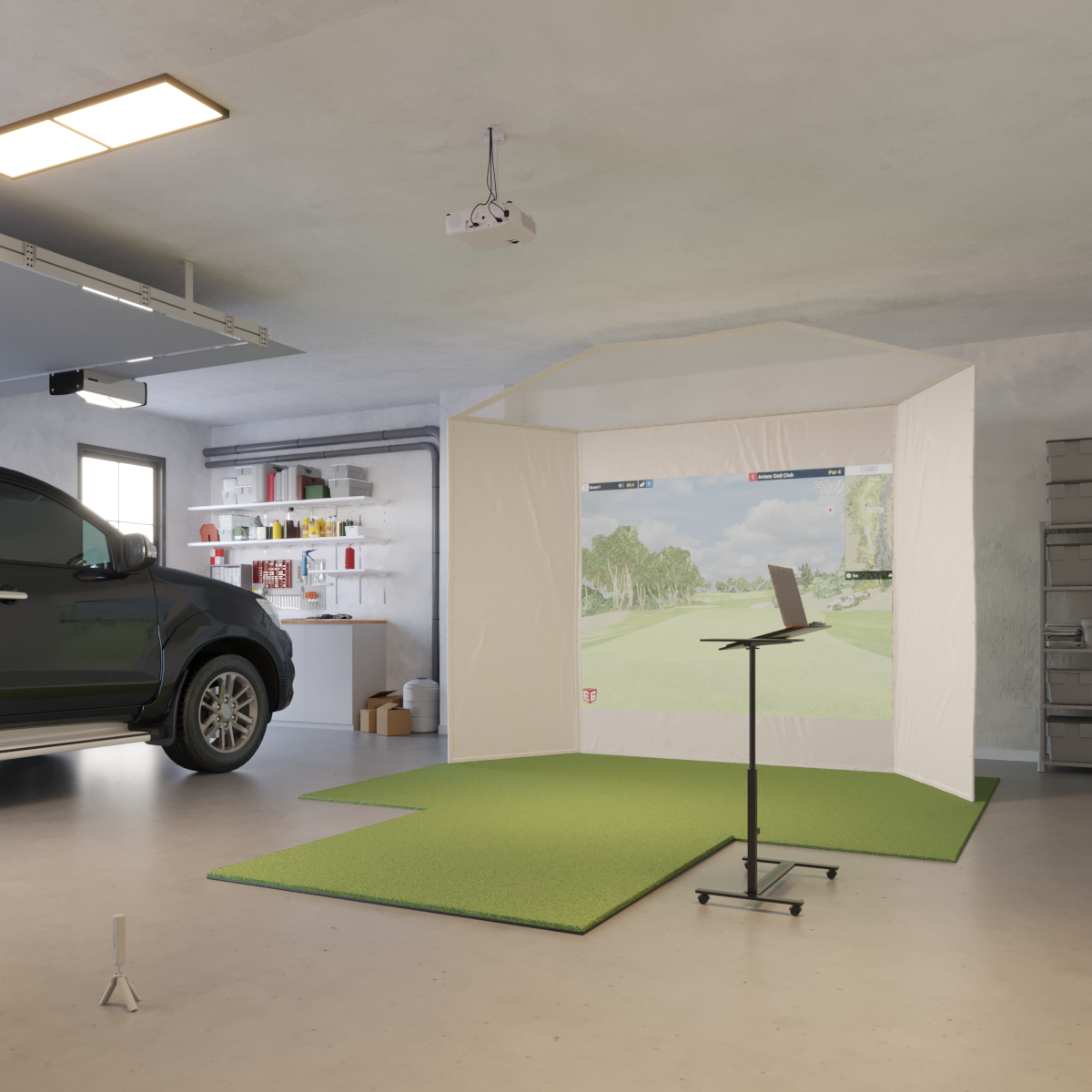 Rapsodo MLM2PRO Retractable Golf Simulator