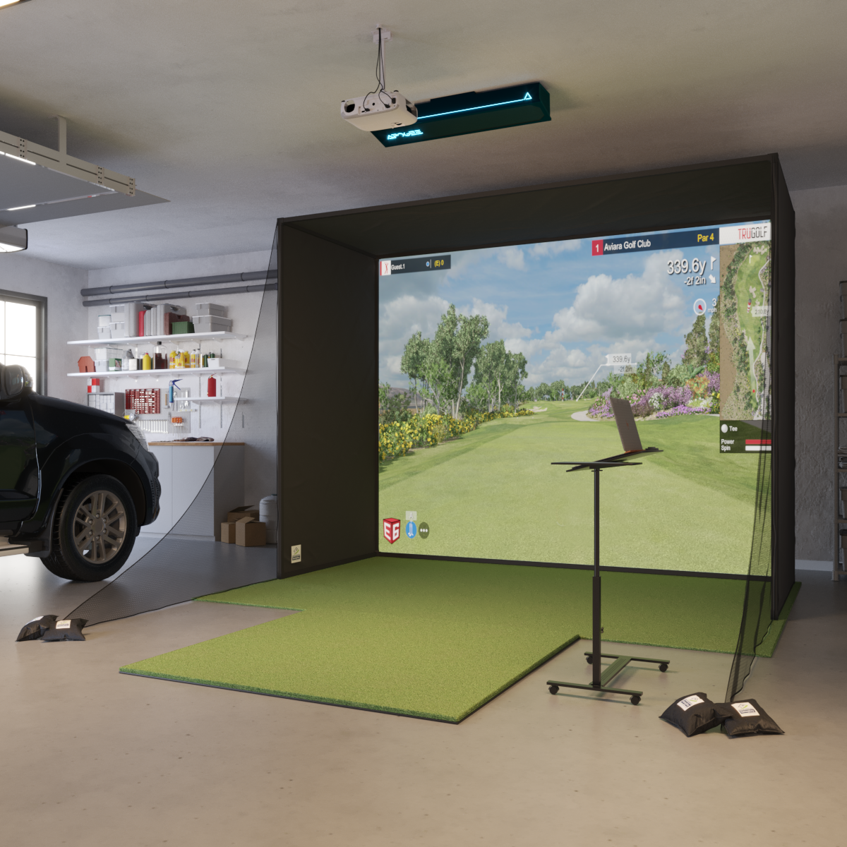 TruGolf Apogee SwingBay Golf Simulator