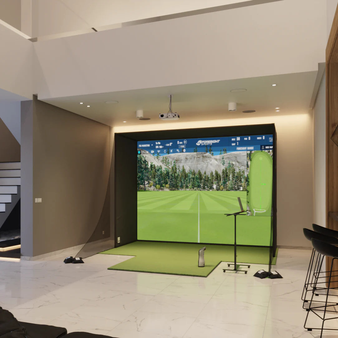 Foresight Sports GCQuad SwingBay Golf Simulator Package