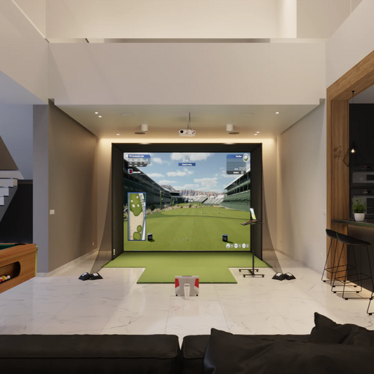 FlightScope X3 SwingBay Golf Simulator Package