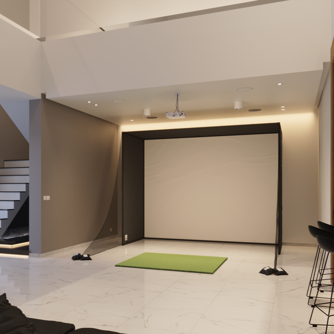 SwingBay Enclosure Golf Simulator Package
