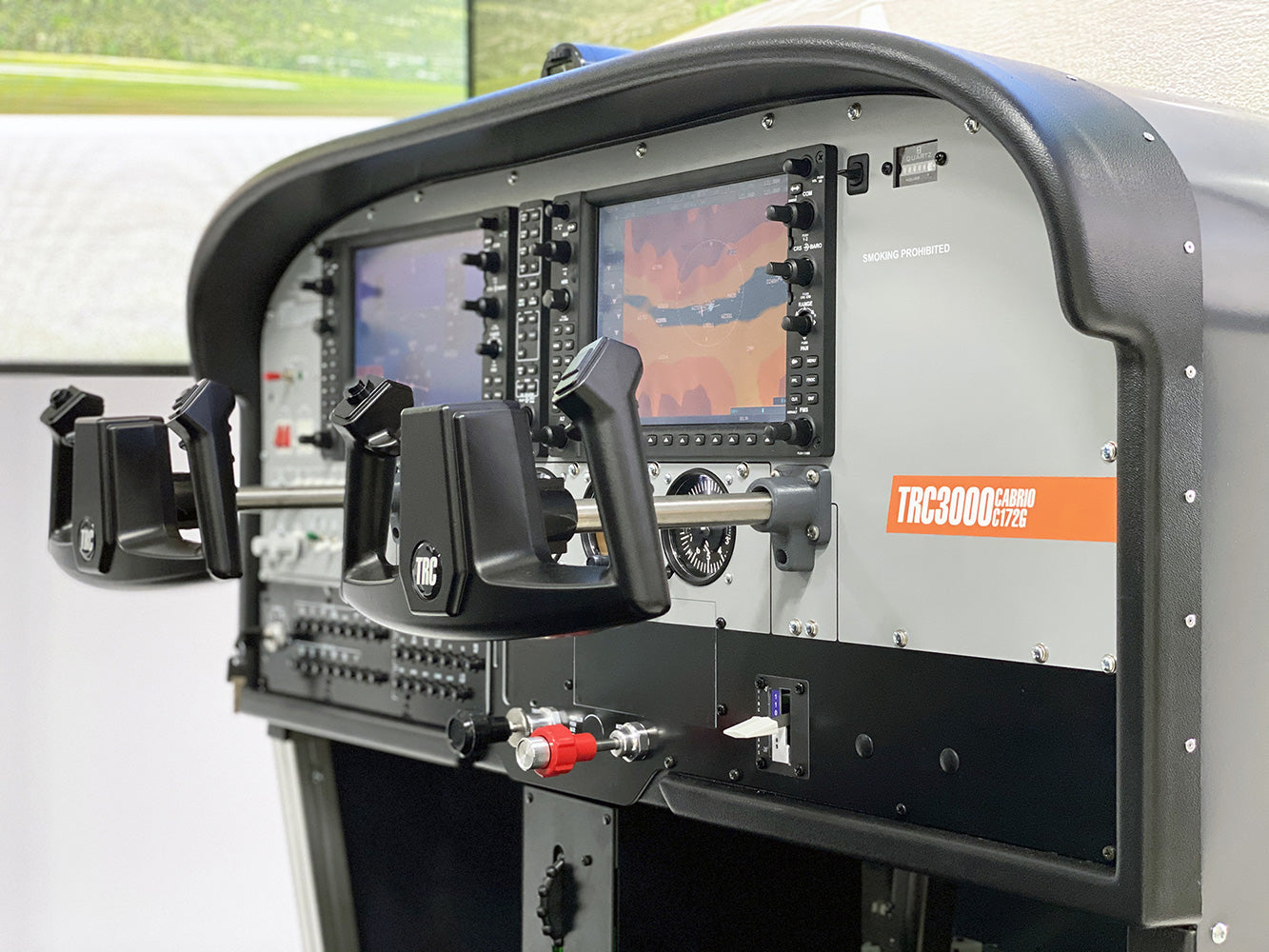 TRC Simulators' TRC3000 Cabrio C172G Flight Simulator