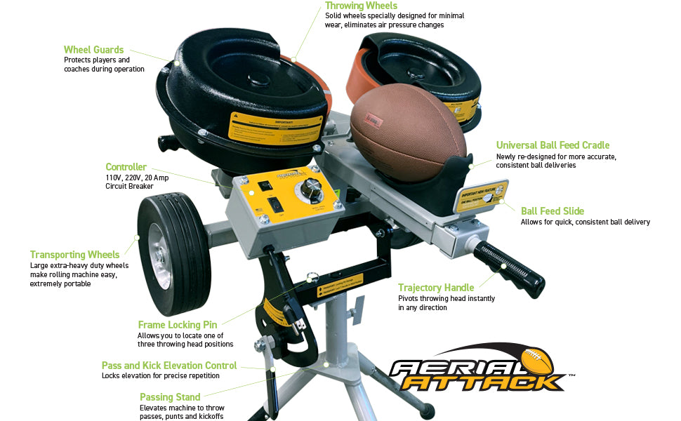 Sports Attack Aerial Attack Football Machine