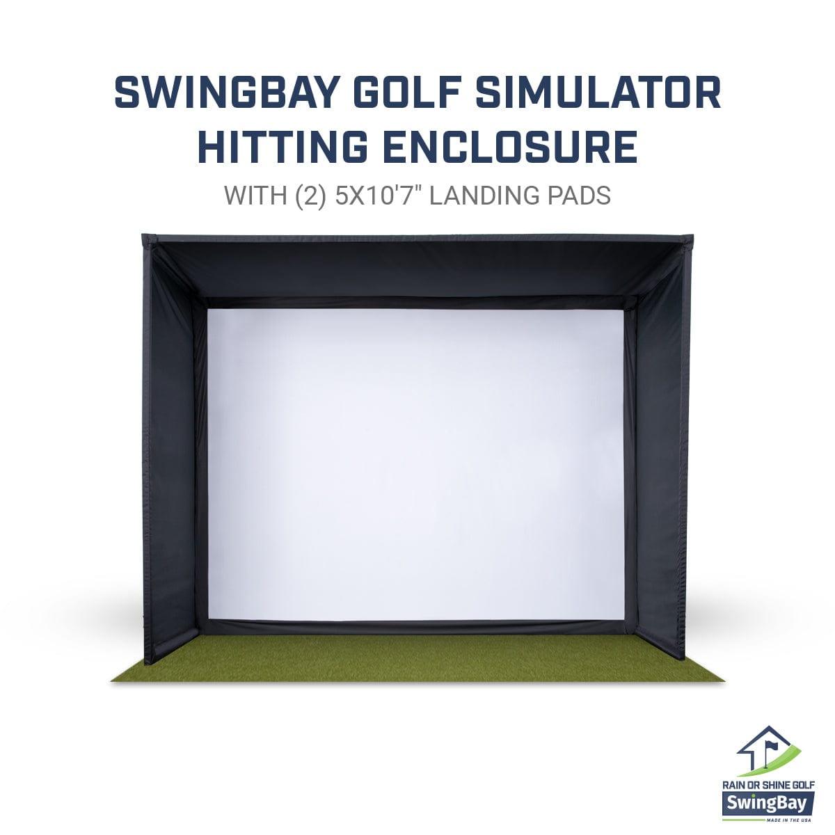 Uneekor QED SwingBay Golf Simulator Package