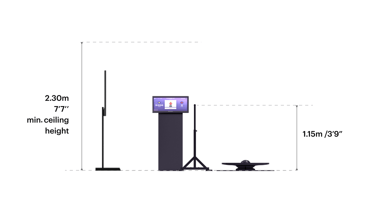 SkyTechSport BalancePlay Multi | AI Balance Board | Multiplayer Training