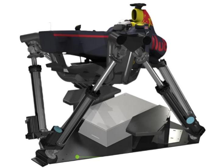 Cesys Full Motion Hexatech Formula Style Racing Simulator
