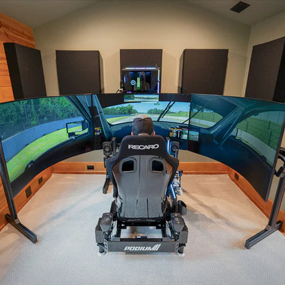 Podium1 Ultimate Obsessed Garage Turnkey Racing Simulator