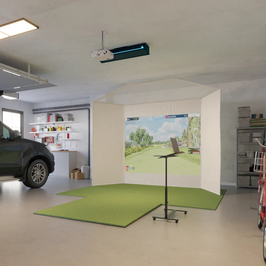 TruGolf's Newest Tech x Flex Space Enclosure Package